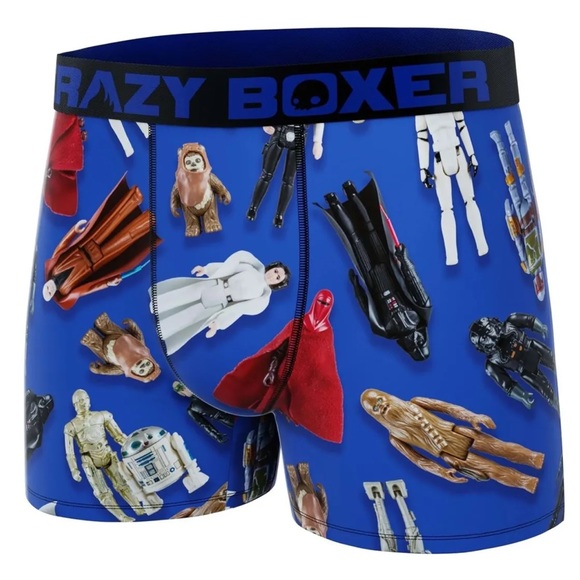 StarWars Men’s Boxers by Crazy Boxer Sz Med (32-34) NWT - Picture 2 of 11